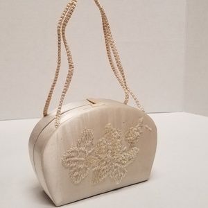 Vintage Sequins Satin Bridal Purse